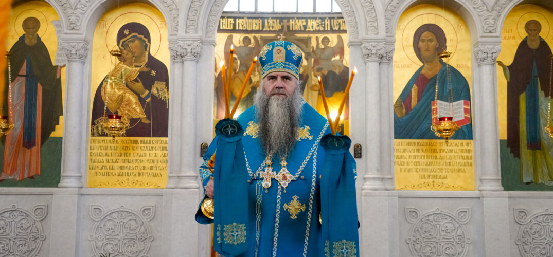 Митрополит Георгий возглавил всенощное бдение в канавинском храме в честь Владимирской иконы Божией Матери