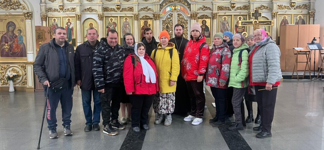 Подопечные нижегородской организации инвалидов детства «Конкорд» посетили центральный храм Московского благочиния