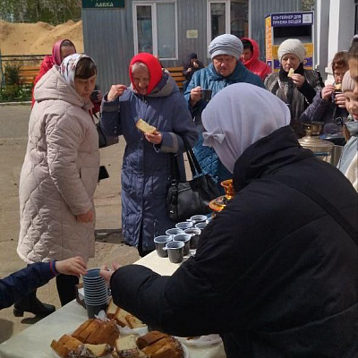 В Неделю Антипасхи прихожане храма в честь Трех Святилей г. Урень приняли участие в приходском празднике