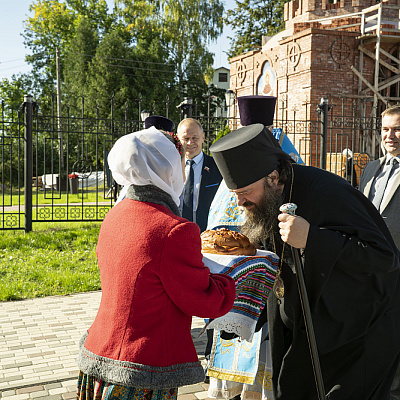 В день празднования Успения Пресвятой Богородицы епископ Городецкий и Ветлужский Парамон совершил Божественную литургию в храме святителя Николая Чудотворца р.п. Красные Баки
