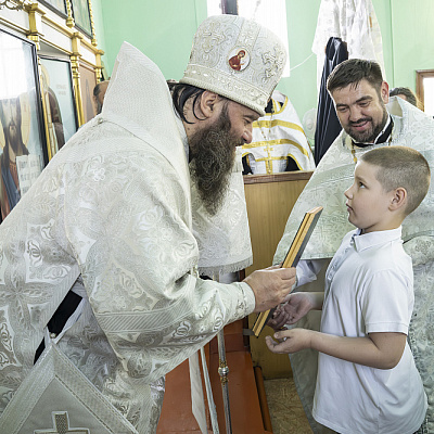 Епископ Городецкий и Ветлужский Парамон совершил Великое освящение храма преподобного Серафима Саровского р.п. Пижма Тоншаевского муниципального округа