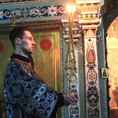 Епископ Городецкий и Ветлужский Августин совершил Литургию Преждеосвящённых Даров в кафедральном соборе иконы Божией Матери Феодоровская