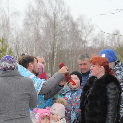 Крестный ход в праздник Казанской иконы Божией Матери в селе Светлое