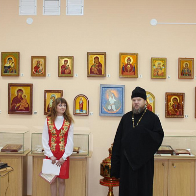 Открытие экспозиции «Мир и свет православной иконы»