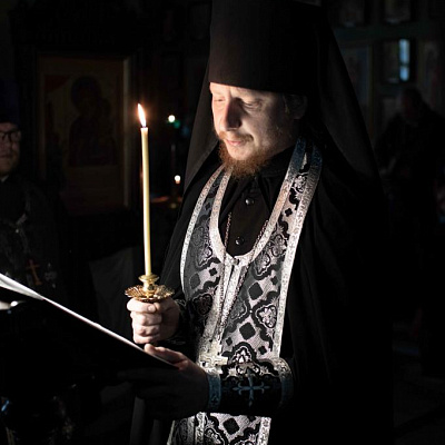 Епископ Городецкий и Ветлужский Августин совершил Великое повечерие с чтением канона Андрея Критского в кафедральном соборе иконы Божией Матери Феодоровская