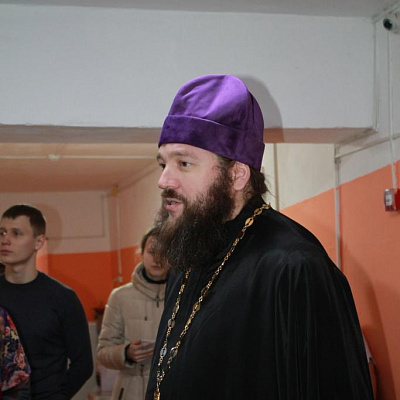 Поздравление с Рождеством Христовым в социальных учреждениях Воскресенского муниципального округа