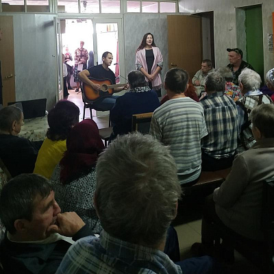 Концерт «Под покровом Божьей Матери» для престарелых и инвалидов в Семенове