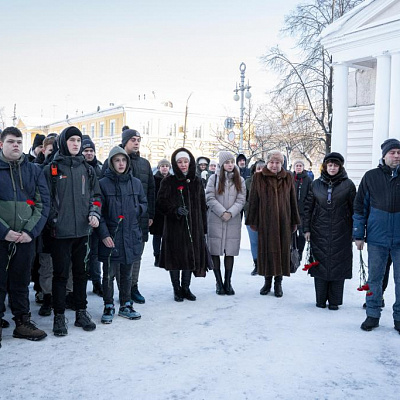Секретарь Городецкой епархии принял участие в открытии мемориальной доски в г. Заволжье