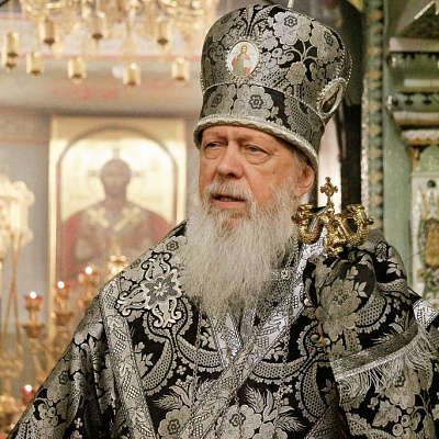 Епископ Августин совершил утреню Великого Пятка с чтением двенадцати Страстных Евангелий в Городецком Феодоровском мужском монастыре