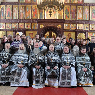 16.03.2018 - Соборное Великопостное Богослужение в Семеновском благочинии