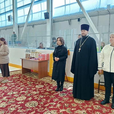 В Дальнем Константинове состоялся епархиальный турнир по хоккею с шайбой