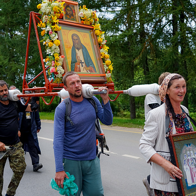 В Дивеево прибыли участники традиционных крестных ходов