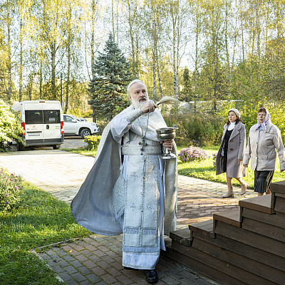 Епископ Городецкий и Ветлужский Парамон совершил Великое освящение храма святых мучениц Веры, Надежды, Любови и матери их Софии в поселке Буревестник