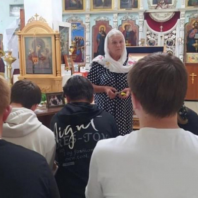 Тематические экскурсионные встречи в храме Пресвятой Живоначальной Троицы поселка Шаранга