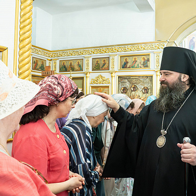 В праздник Вознесения Господня епископ Городецкий и Ветлужский Парамон совершил Божественную литургию в Городецком кафедральном соборе Покрова Пресвятой Богородицы