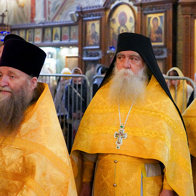 Митрополит Георгий возглавил Божественную литургию в Александро-Невском кафедральном соборе в Нижнем Новгороде