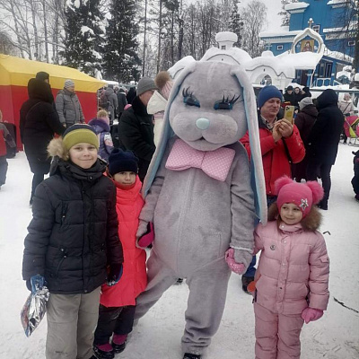 Рождественская елка в селе Светлом