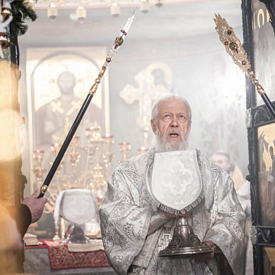 В Неделю 30-ю по Пятидесятнице епископ Городецкий и Ветлужский Августин совершил Божественную литургию в Феодоровском кафедральном соборе
