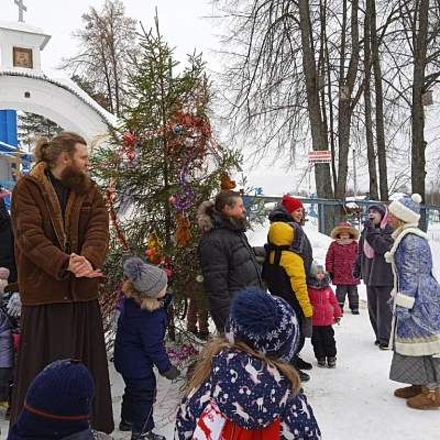 Святки в селе Светлое Семеновского благочиния