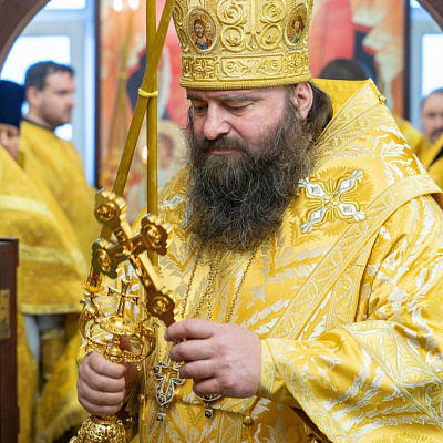 Епископ Городецкий и Ветлужский Парамон совершил Божественную литургию в храме святителя Николая Чудотворца в п. ст. Тарасиха