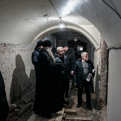 Митрополит Георгий посетил в Нижнем Новгороде ряд строящихся и реконструируемых объектов Нижегородской епархии