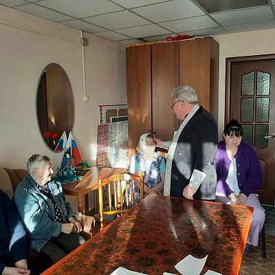 Клирик храма иконы Божией Матери "Знамение" поселка Керженец посетил Семеновский Дом милосердия 