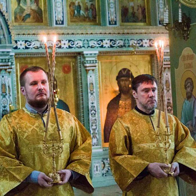 Епископ Городецкий и Ветлужский Августин совершил Божественную литургию в Городецком кафедральном соборе