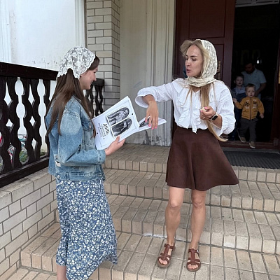 Миссионерская акция в поселке Воскресенское ко Дню славянской письменности и культуры