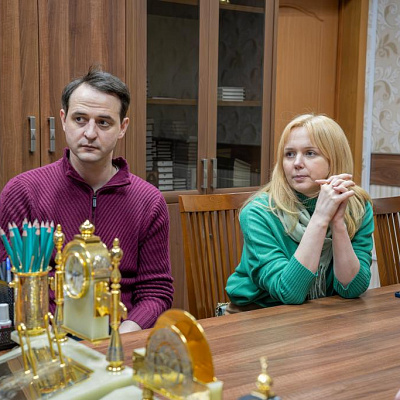 В Епархиальном управлении Городецкой епархии состоялась встреча епископа Городецкого и Ветлужского Парамона с организаторами Городецкого кинофестиваля
