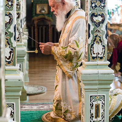 Епископ Городецкий и Ветлужский Августин совершил воскресную Божественную литургию 