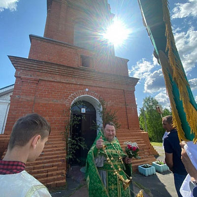 Престольный праздник в храме с. Медведево Семеновского благочиния