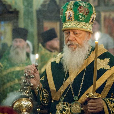 Накануне праздника перенесения мощей святого князя Александра Невского епископ Городецкий и Ветлужский Августин совершил Всенощное бдение в Городецком Феодоровском мужском монастыре