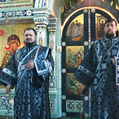 Епископ Городецкий и Ветлужский Августин совершил Литургию Преждеосвящённых Даров в кафедральном соборе иконы Божией Матери Феодоровская