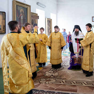 Епископ Лысковский и Лукояновский Иосия посетил с архипастырским визитом Воротынский благочиннический округ