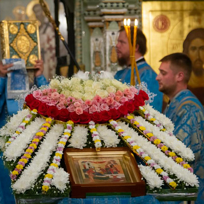 В канун праздника Рождества Пресвятой Богородицы епископ Городецкий и Ветлужский Парамон совершил всенощное бдение в Городецком Феодоровском мужском монастыре