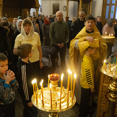 В Спасо-Преображенском соборе Сормовского благочиния состоялся праздник первой исповеди
