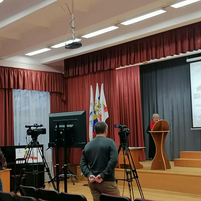 30.11.2021 - Состоялась Торжественный интерактивный проект "Телемост "Объединённые Александро-Невской ленточкой"