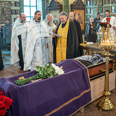 Епископ Городецкий и Ветлужский Парамон совершил отпевание иеродиакона Саввы (Русина)