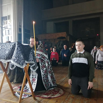Крестопоклонная Неделя в Воскресенском