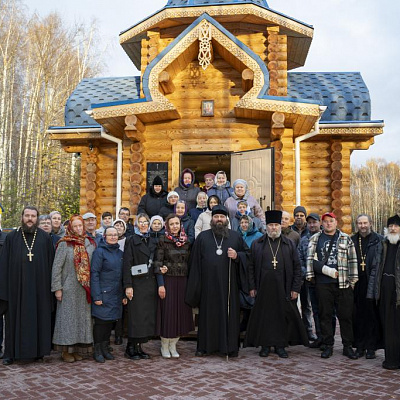 Епископ Городецкий и Ветлужский Парамон совершил освящение часовни в честь великомученицы Параскевы Пятницы с. Докукино Воскресенского благочиния