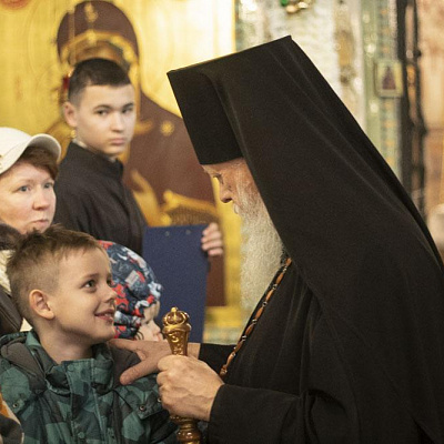 Епископ Городецкий и Ветлужский Августин совершил воскресную Божественную литургию в Городецком кафедральном соборе