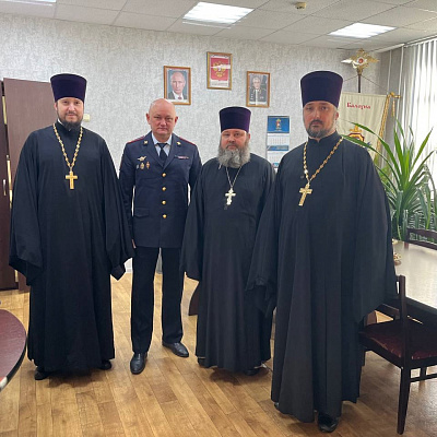 Благочинный Балахнинского округа встретился с начальником районного отдела полиции