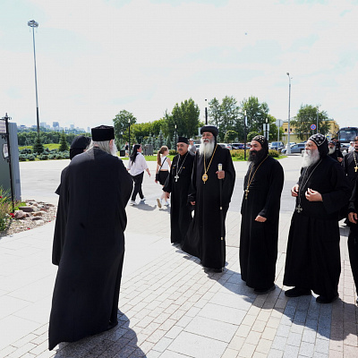 Начался визит в Нижегородскую епархию делегации представителей монашества Коптской Церкви