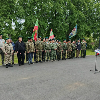 Благочинный Сокольского округа выступил на торжественном митинге в честь Дня пограничника