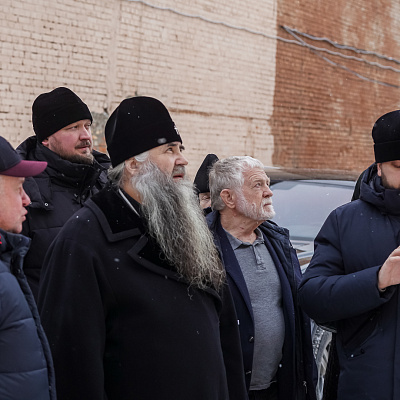 Митрополит Георгий посетил в Нижнем Новгороде ряд строящихся и реконструируемых объектов Нижегородской епархии