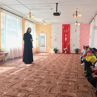 Пасхальный утренник для самых маленьких в Городецком благочинии