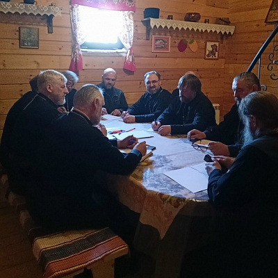В храме святителя Николая Чудотворца Городецкого благочиния состоялось совещание Отдела по взиамодейстивию с вооруженными силами
