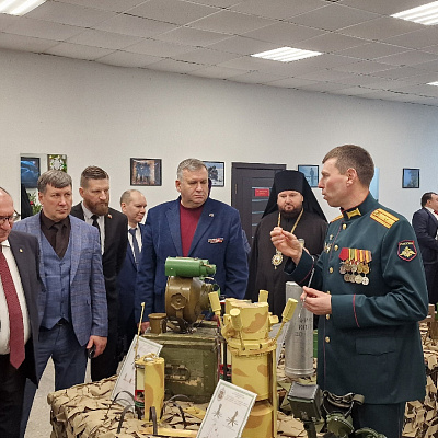 Епископ Филарет принял участие в торжественном мероприятии, посвященном Дню образования Инженерных войск России