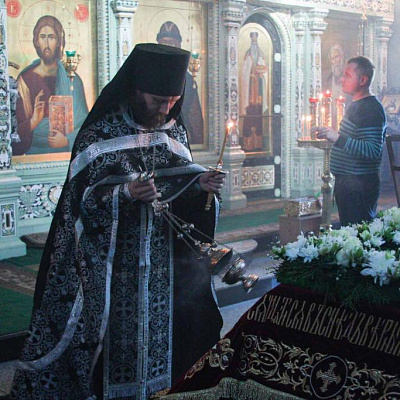 Епископ Городецкий и Ветлужский Августин совершил богослужение в кафедральном соборном иконы Божией Матери Феодоровская
