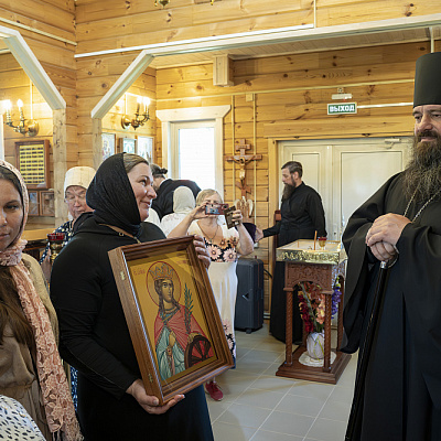 В день престольного праздника епископ Городецкий и Ветлужский Парамон совершил Божественную литургию в храме святого пророка Божия Илии с. Смольки